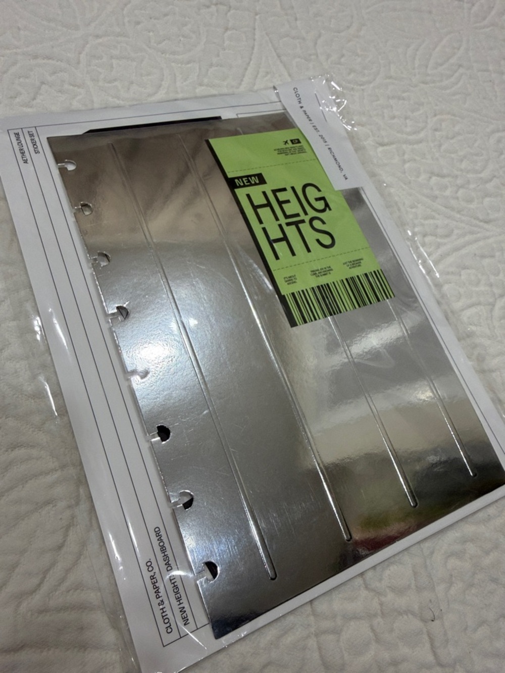 Cloth and Paper inserts - Picture 8 of 9